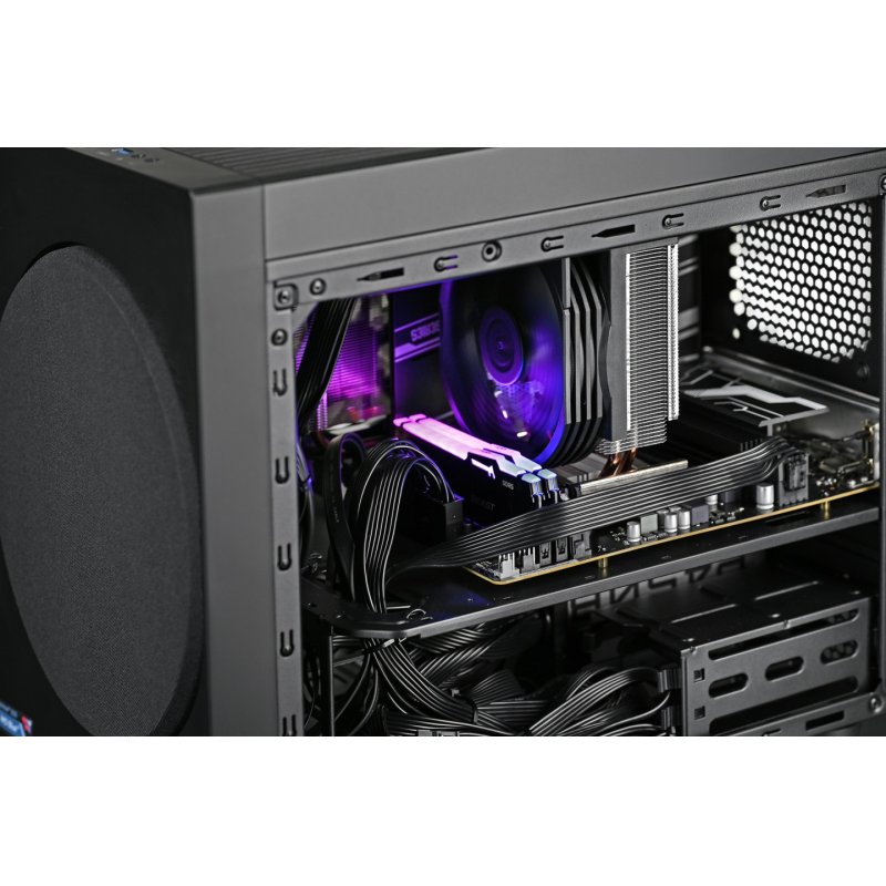 Actina 5901443445111 PC AMD Ryzen™ 5 8400F 16 GB DDR5-SDRAM 1 TB SSD AMD Radeon RX 7600 Midi Tower Black