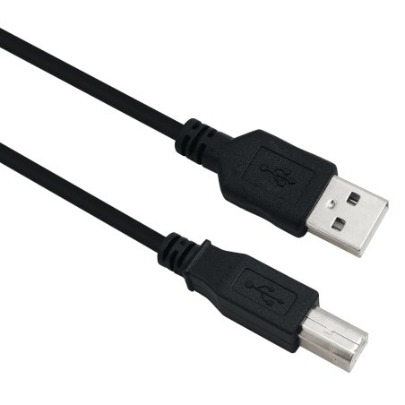 Helos 288306 USB cable USB 2.0 3 m USB A USB B 0.48 Gbit/s Black