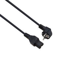 Helos 262773 power cable Black 1.8 m CEE7/7 C15 coupler