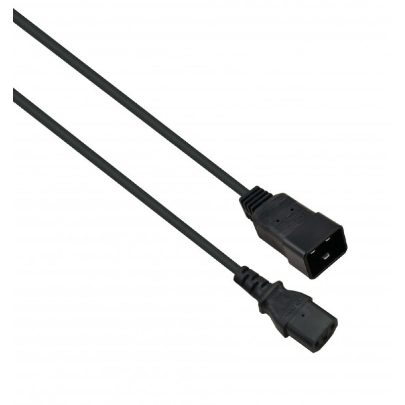 Helos 262669 power cable Black 3 m C20 coupler C13 coupler