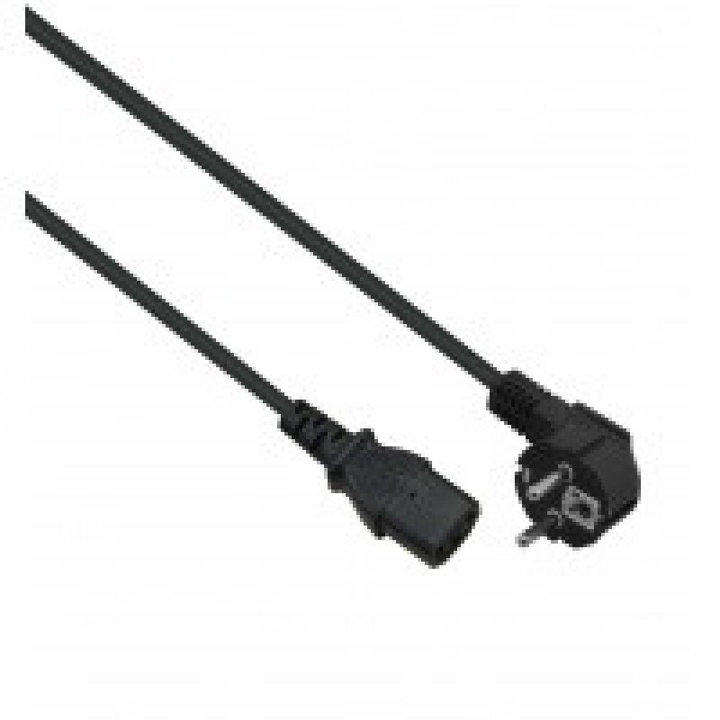 Helos 262652 power cable Black 1 m CEE 7/7 C13 coupler