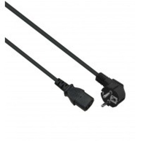 Helos 262652 power cable Black 1 m CEE 7/7 C13 coupler
