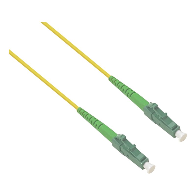 Helos 372005 câble InfiniBand et à fibres optiques 0,5 m LC LC/APC Vert, Jaune