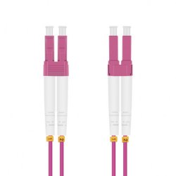 Helos 132676 câble InfiniBand et à fibres optiques 15 m LC Violet