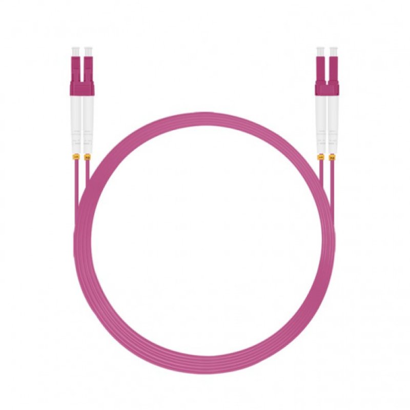 Helos 132676 InfiniBand/fibre optic cable 15 m LC Violet