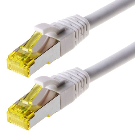 Helos S/FTP (PIMF) CAT 6a 30m networking cable White Cat6a S/FTP (S-STP)