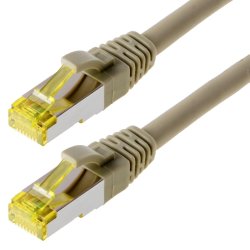 Helos CAT6a S/FTP (PIMF), 20m networking cable Grey SF/UTP (S-FTP)