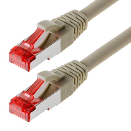 Helos Cat 6 S/FTP 20 m networking cable Grey Cat6