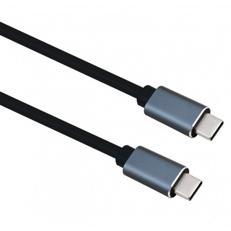 Helos 304318 USB cable 1 m USB C 10 Gbit/s Black