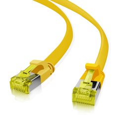 Helos 205253 câble de réseau Jaune 15 m Cat6a U/FTP (STP)