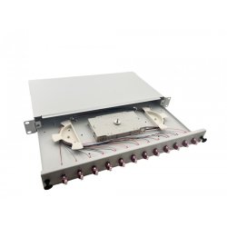 Helos 375558 rack cabinet 1U Grey