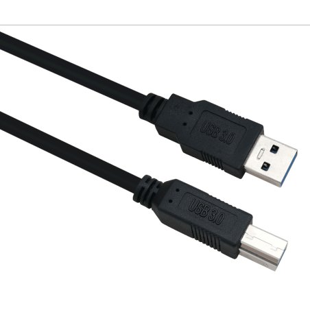 Helos 288330 câble USB USB 3.2 Gen 1 (3.1 Gen 1) 3 m USB A USB B Noir