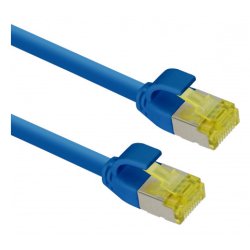 helos Patchkabel Cat.6a TPE Ultraslim GHMT AWG 28/7 blau 3,0m