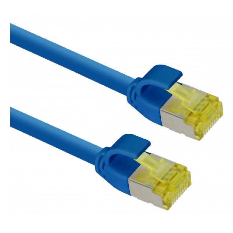 Helos 333083 networking cable Blue 3 m Cat6a S/FTP (S-STP)