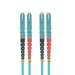 Helos 254683 InfiniBand/fibre optic cable 3 m E-2000 (LSH) Aqua colour