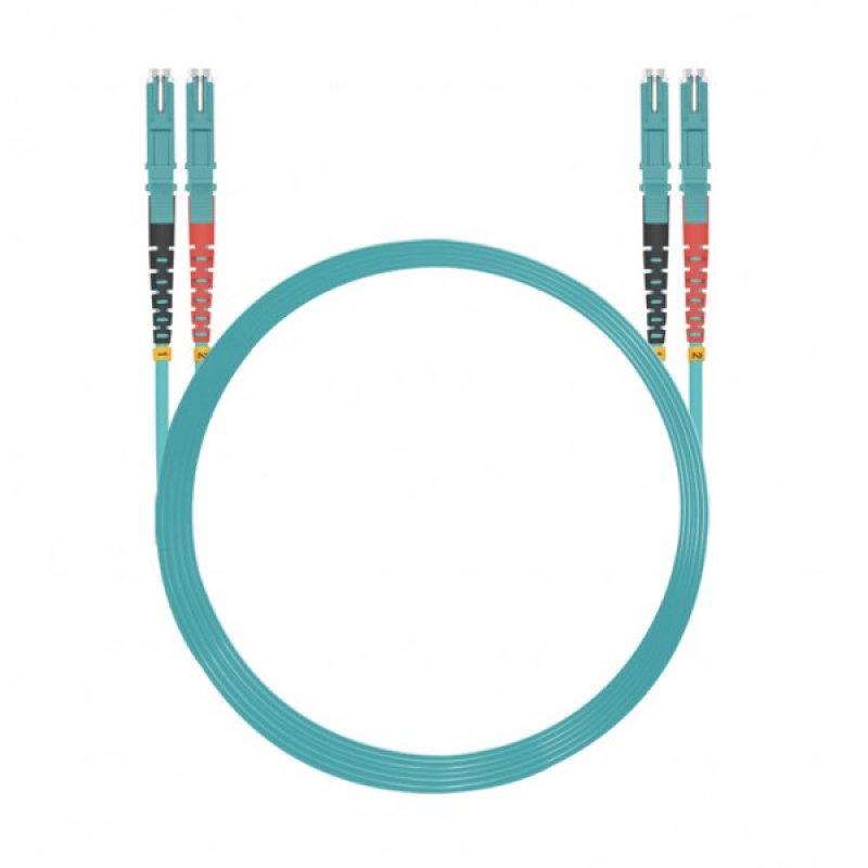 Helos 254683 InfiniBand/fibre optic cable 3 m E-2000 (LSH) Aqua colour
