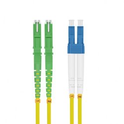 Helos 254662 InfiniBand/fibre optic cable 3 m E-2000 (LSH) LC Yellow