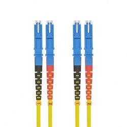 Helos 254573 InfiniBand/fibre optic cable 3 m E-2000 (LSH) Yellow
