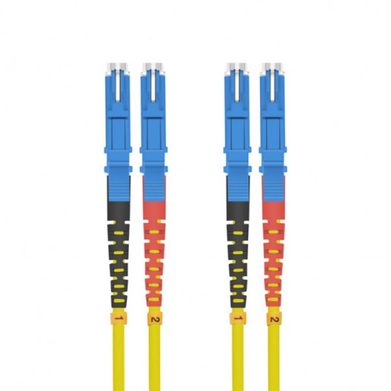 Helos 254573 InfiniBand/fibre optic cable 3 m E-2000 (LSH) Yellow