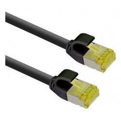 Helos 333100 networking cable Black 10 m Cat6a S/FTP (S-STP)