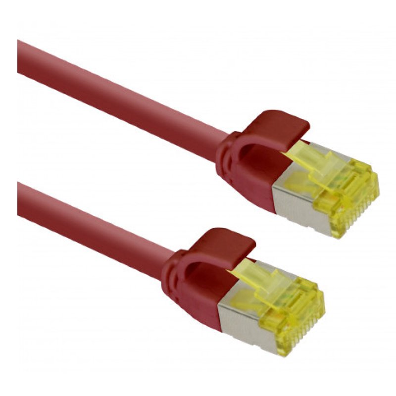 Helos 333092 networking cable Red 7.5 m Cat6a S/FTP (S-STP)