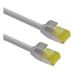 Helos 333074 networking cable Grey 1 m Cat6a S/FTP (S-STP)