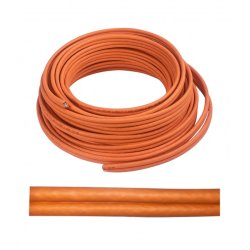 helos Cat.7 Verlegekabel Duplex AWG 23 LSZH 1000MHz CPR Dca 500m Trommel orange