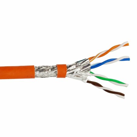 Helos 263842 câble de réseau Orange 500 m Cat7 S/FTP (S-STP)