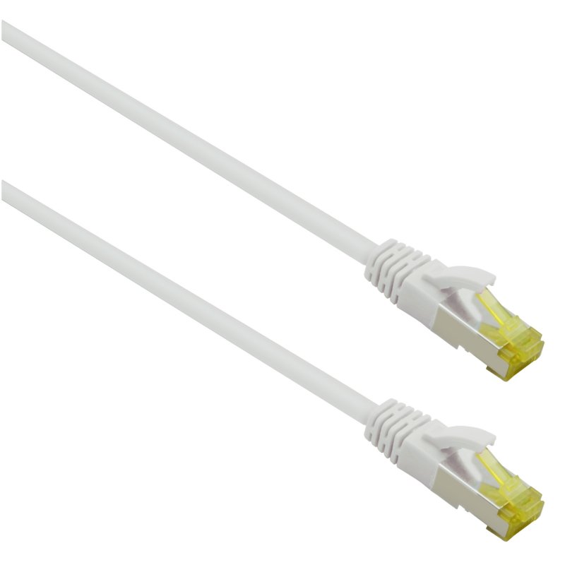 Helos 263816 networking cable White 3 m Cat6a S/FTP (S-STP)