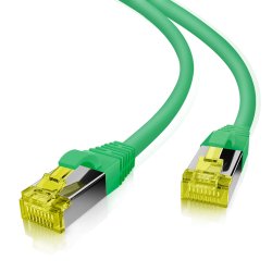 Helos 263795 networking cable Green 10 m Cat6a S/FTP (S-STP)