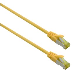 Helos 263783 networking cable Yellow 10 m Cat6a S/FTP (S-STP)
