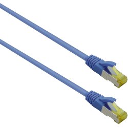 Helos 263758 networking cable Blue 7.5 m Cat6a S/FTP (S-STP)