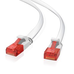 Helos 263024 networking cable White 15 m Cat6 U/UTP (UTP)