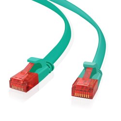 Helos 262997 networking cable Green 0.5 m Cat6 U/UTP (UTP)