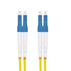 helos LWL OS2 Patchkabel Duplex LSZH 3,0mm LC/LC gelb 1,5m