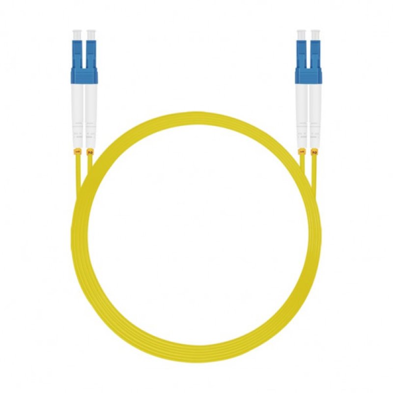 helos LWL OS2 Patchkabel Duplex LSZH 3,0mm LC/LC gelb 1,5m