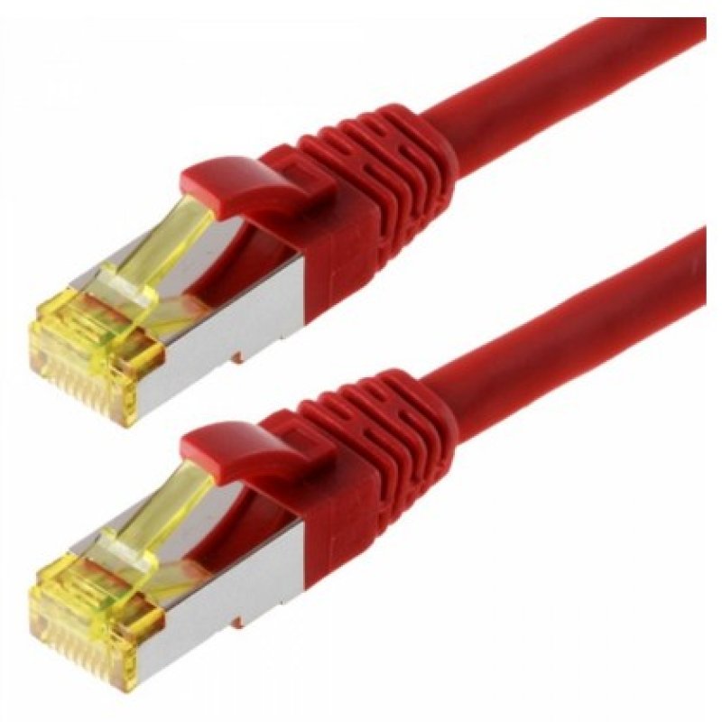 Helos Cat 6a S/FTP 30 m networking cable Red Cat6a S/FTP (S-STP)
