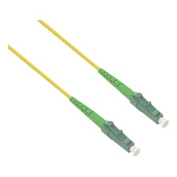 helos LWL OS2 Patchkabel Simplex LSZH 2,0mm LC/APC-LC/APC gelb 5,0m