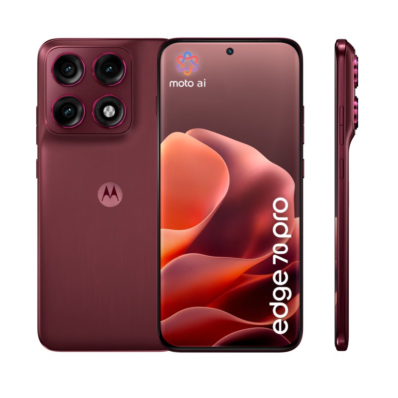 Motorola edge 70 pro 17.2 cm (6.78") Dual SIM Android 16.0 5G USB Type-C 12 GB 512 GB 6500 mAh Bordeaux