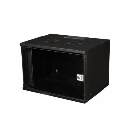 Equip Eco Mount 19' Cabinet, 07U, 540X400MM, RAL9005 Black
