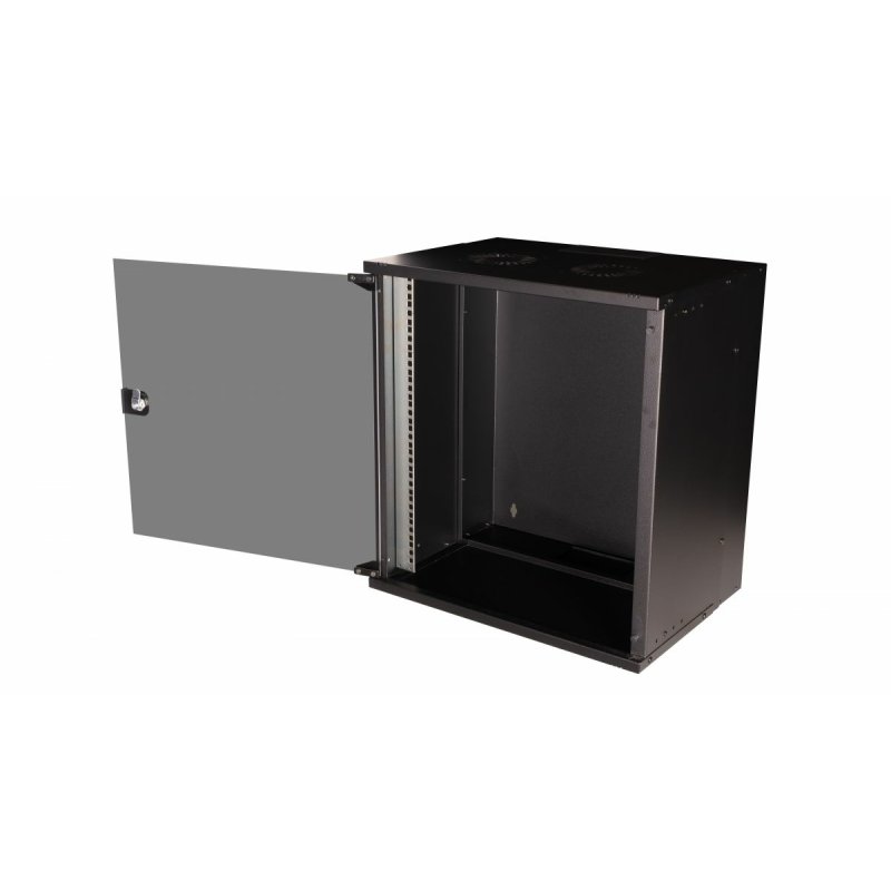 Equip Eco Mount 19' Cabinet, 12U, 540X400MM, RAL9005 Black