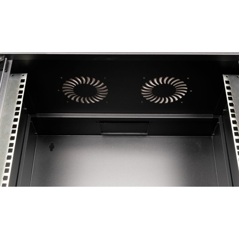 Equip Eco Mount 19' Cabinet, 12U, 540X400MM, RAL9005 Black