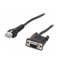 Zebra CBARF5S07ZAR serial cable Black 32.4" (0.823 m) DB9 RJ45