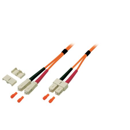 EFB Elektronik O6413.0,50 câble InfiniBand et à fibres optiques 0,5 m 2x SC Orange