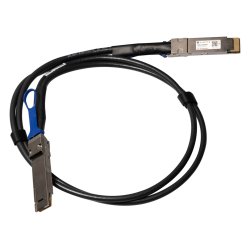 Mikrotik DDQ DA0001 câble InfiniBand et à fibres optiques 1 m QSFP-DD DAC Noir