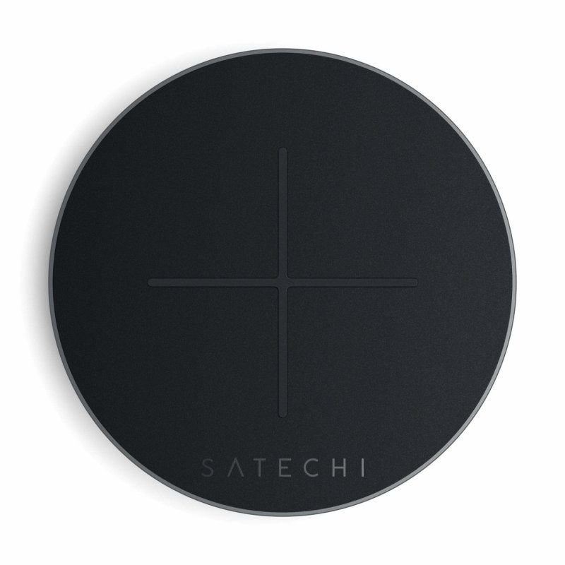 Satechi ST-IWCBM mobile device charger Smartphone Black, Grey USB Wireless charging Fast charging Indoor