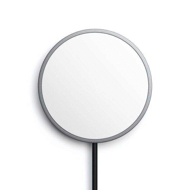 Satechi ST-UCQIMCM mobile device charger Mobile phone Grey, White USB Wireless charging Indoor