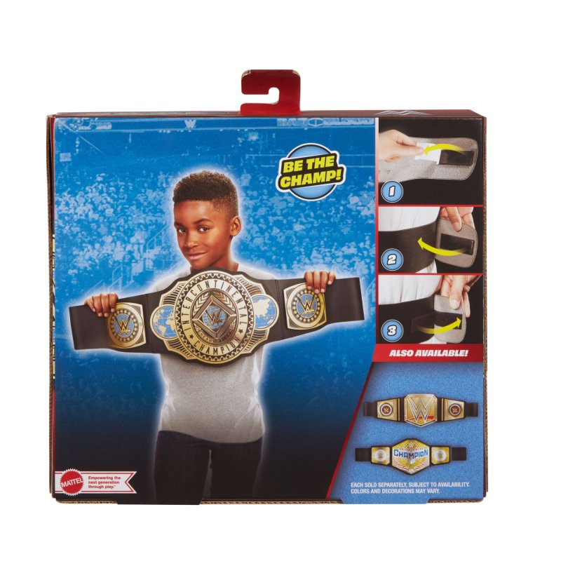WWE Championship Intercontinental Champion Title, Kid-Sized Role-Play & Costume Belt Accessory