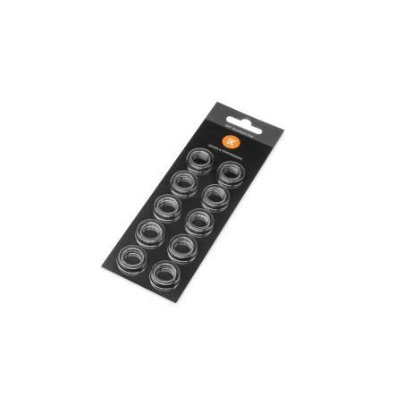 EK Water Blocks EK-Quantum Torque Color Ring 10-Pack HDC 14 - silber