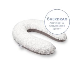 Doomoo - Cover for Pregnancy & Nursing Pillow - Risotto Taupe